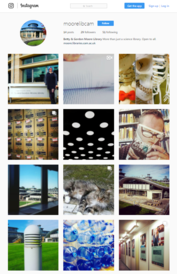 [IMAGE = Moore Library Instagram feed]